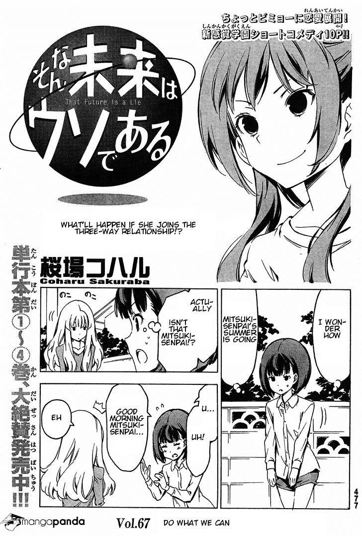 Sonna Mirai Wa Uso De Aru Chapter 67 #1