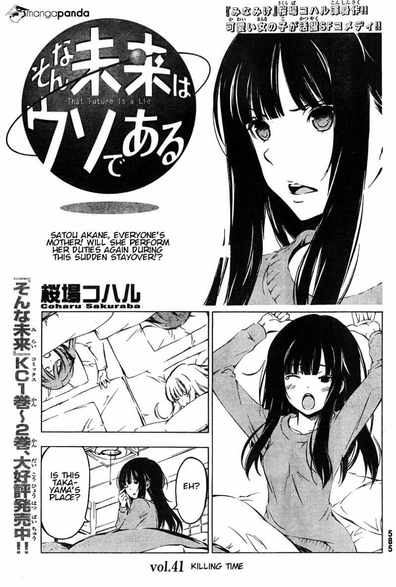 Sonna Mirai Wa Uso De Aru Chapter 41 #1