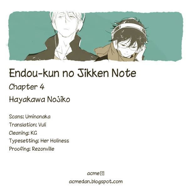 Endou-Kun No Jikken Note Chapter 4 #1