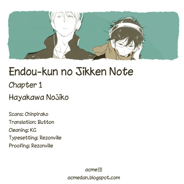 Endou-Kun No Jikken Note Chapter 1 #1