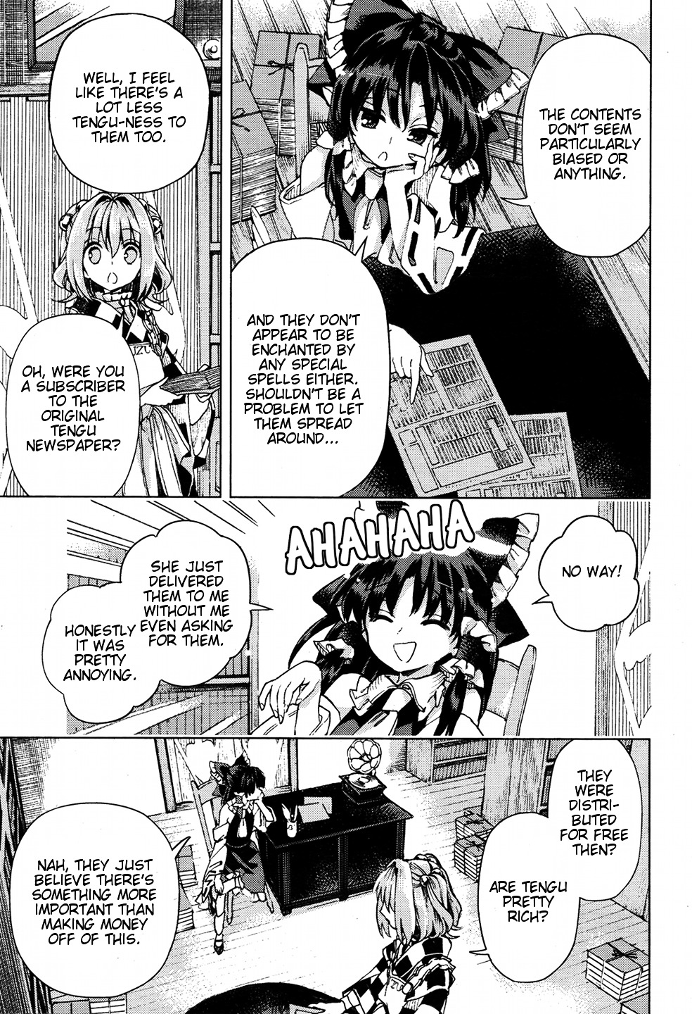 Touhou Suzunaan - Forbidden Scrollery. Chapter 33 #13