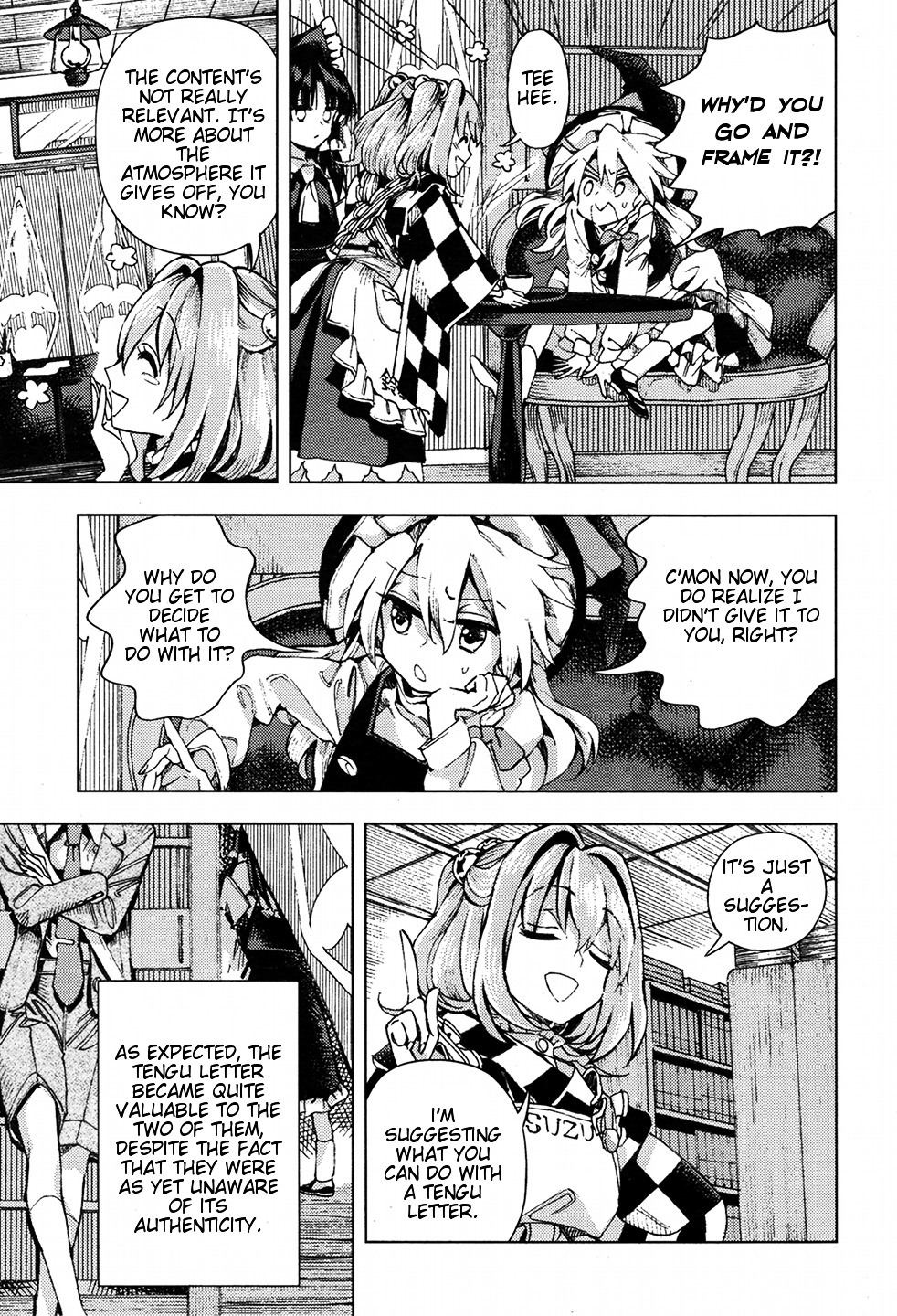 Touhou Suzunaan - Forbidden Scrollery. Chapter 33 #19