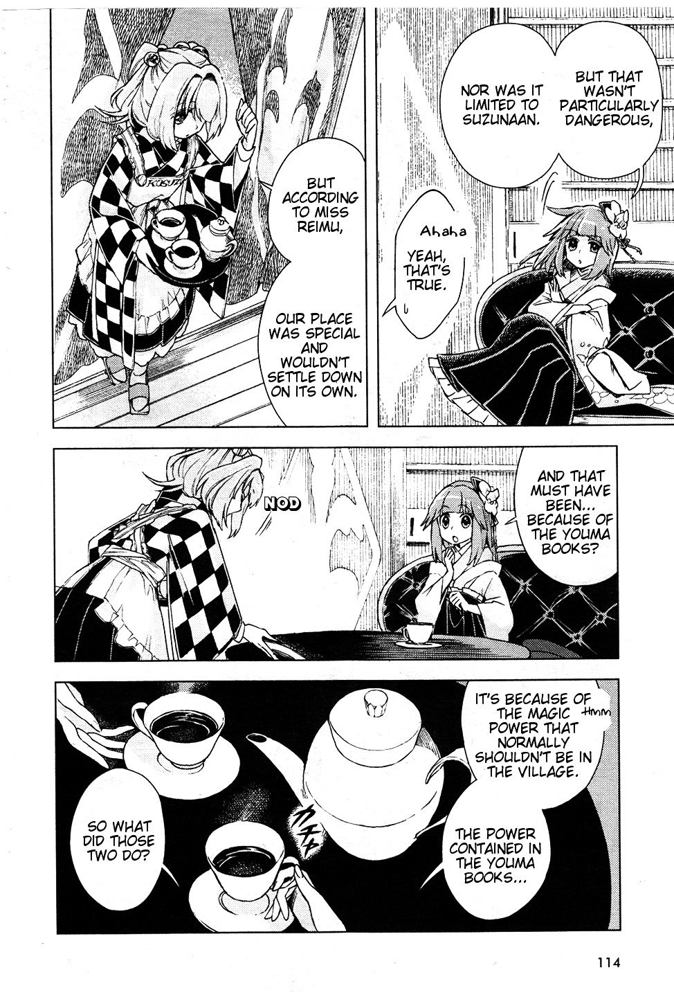 Touhou Suzunaan - Forbidden Scrollery. Chapter 13 #9