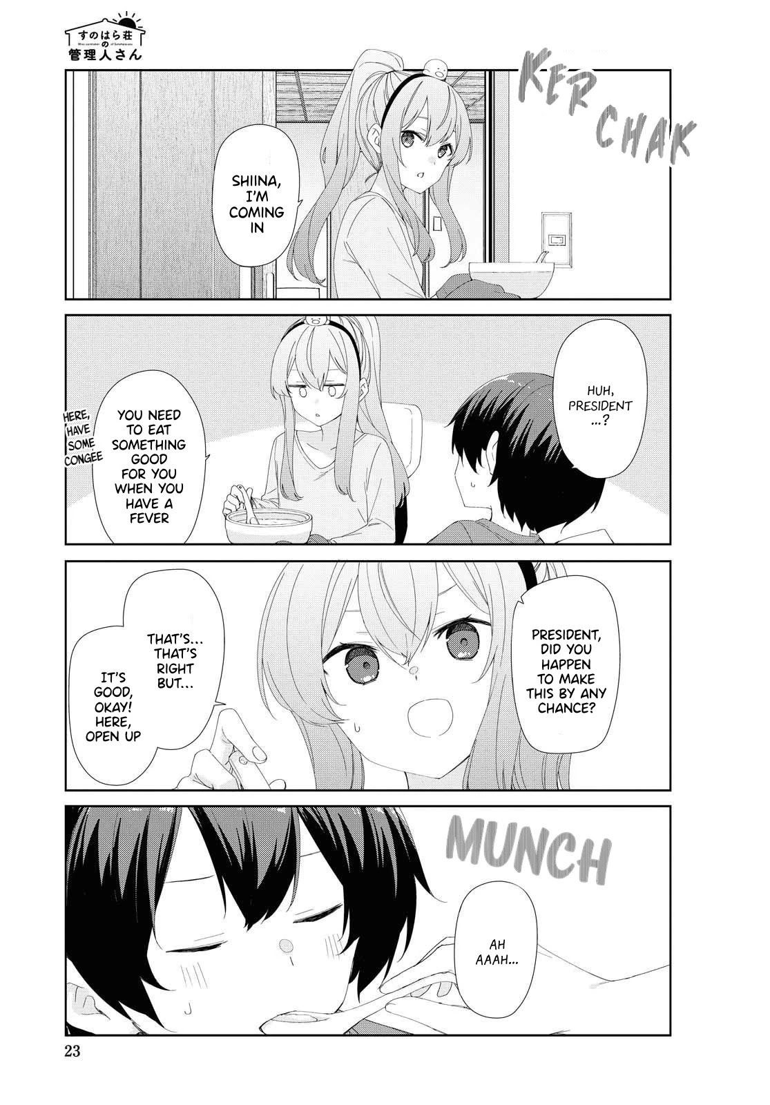 Sunoharasou No Kanrinin-San Chapter 74 #4