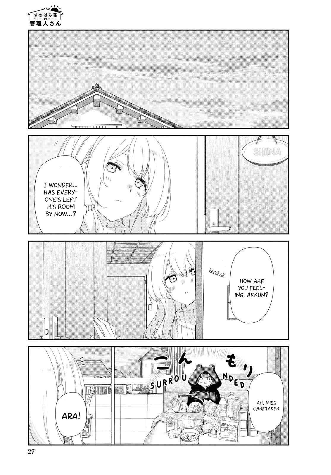 Sunoharasou No Kanrinin-San Chapter 74 #8