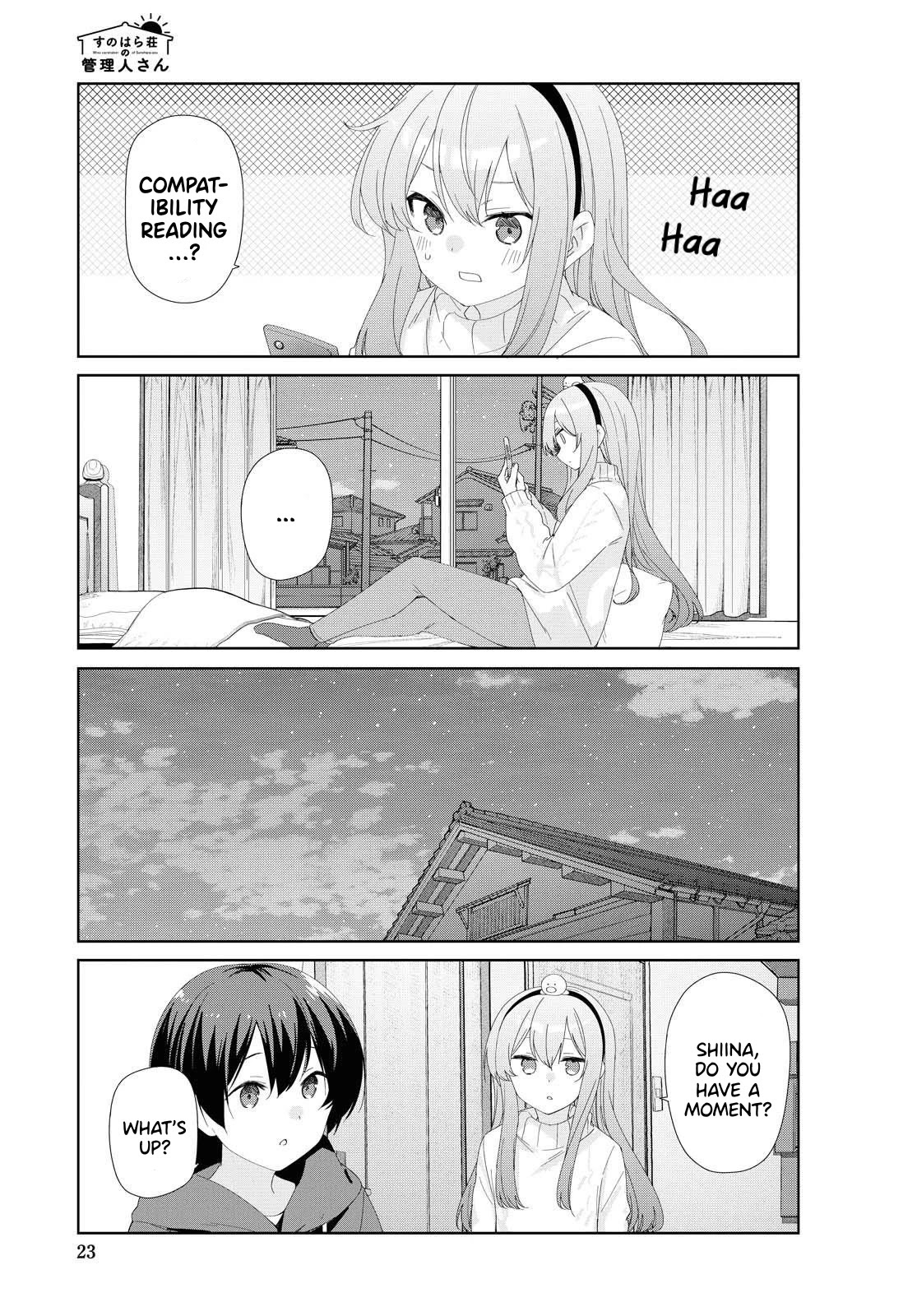 Sunoharasou No Kanrinin-San Chapter 75 #8