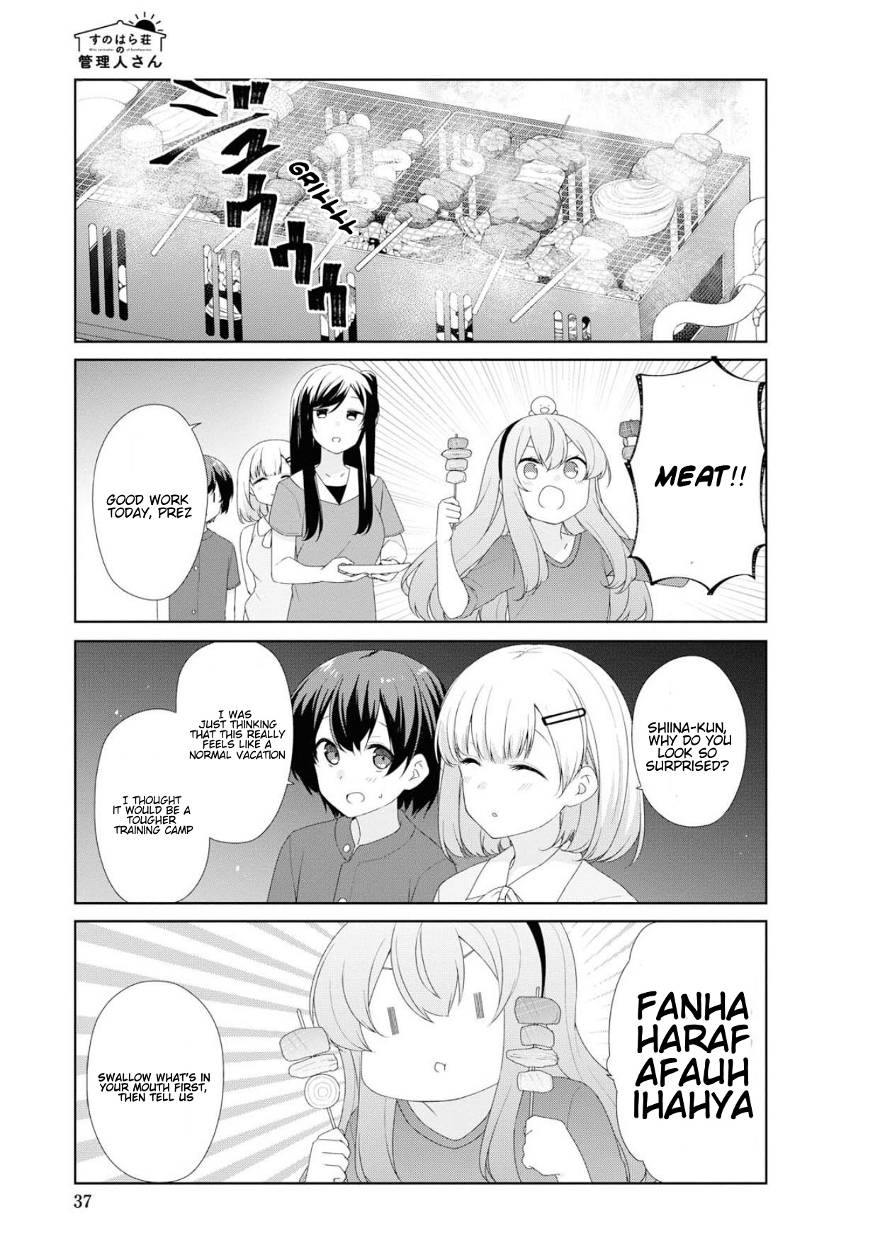 Sunoharasou No Kanrinin-San Chapter 63 #10