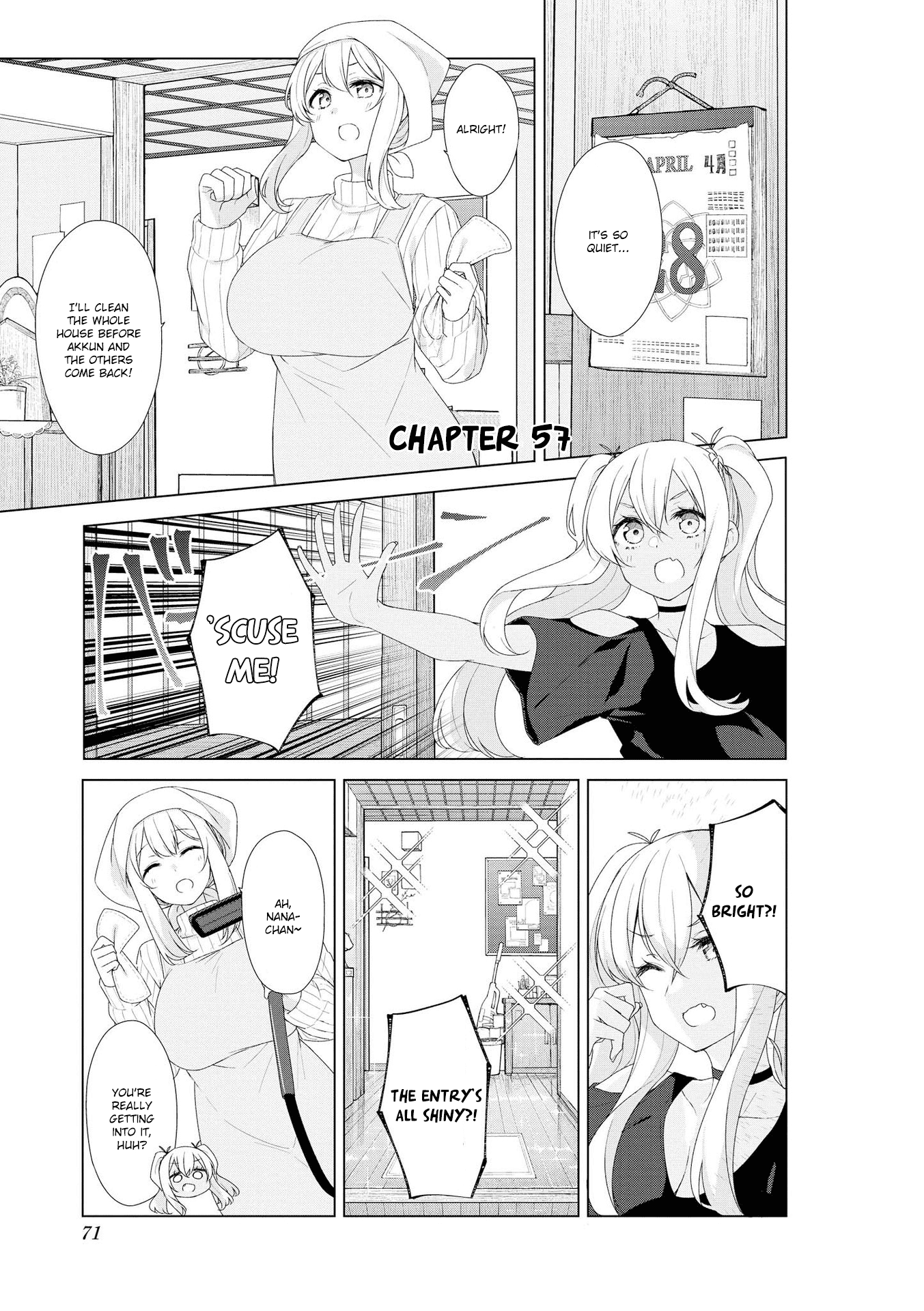 Sunoharasou No Kanrinin-San Chapter 57 #1