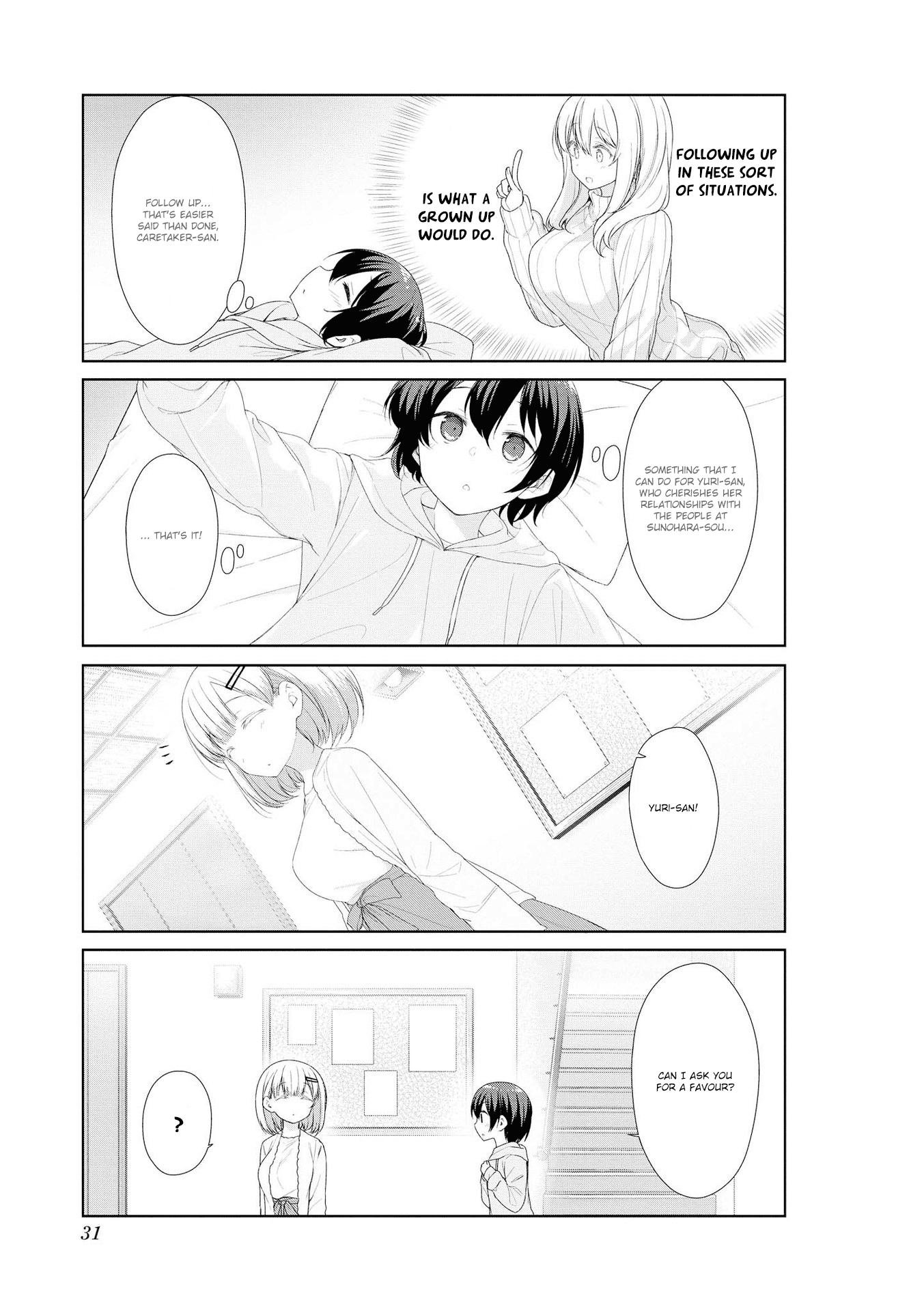 Sunoharasou No Kanrinin-San Chapter 53 #11