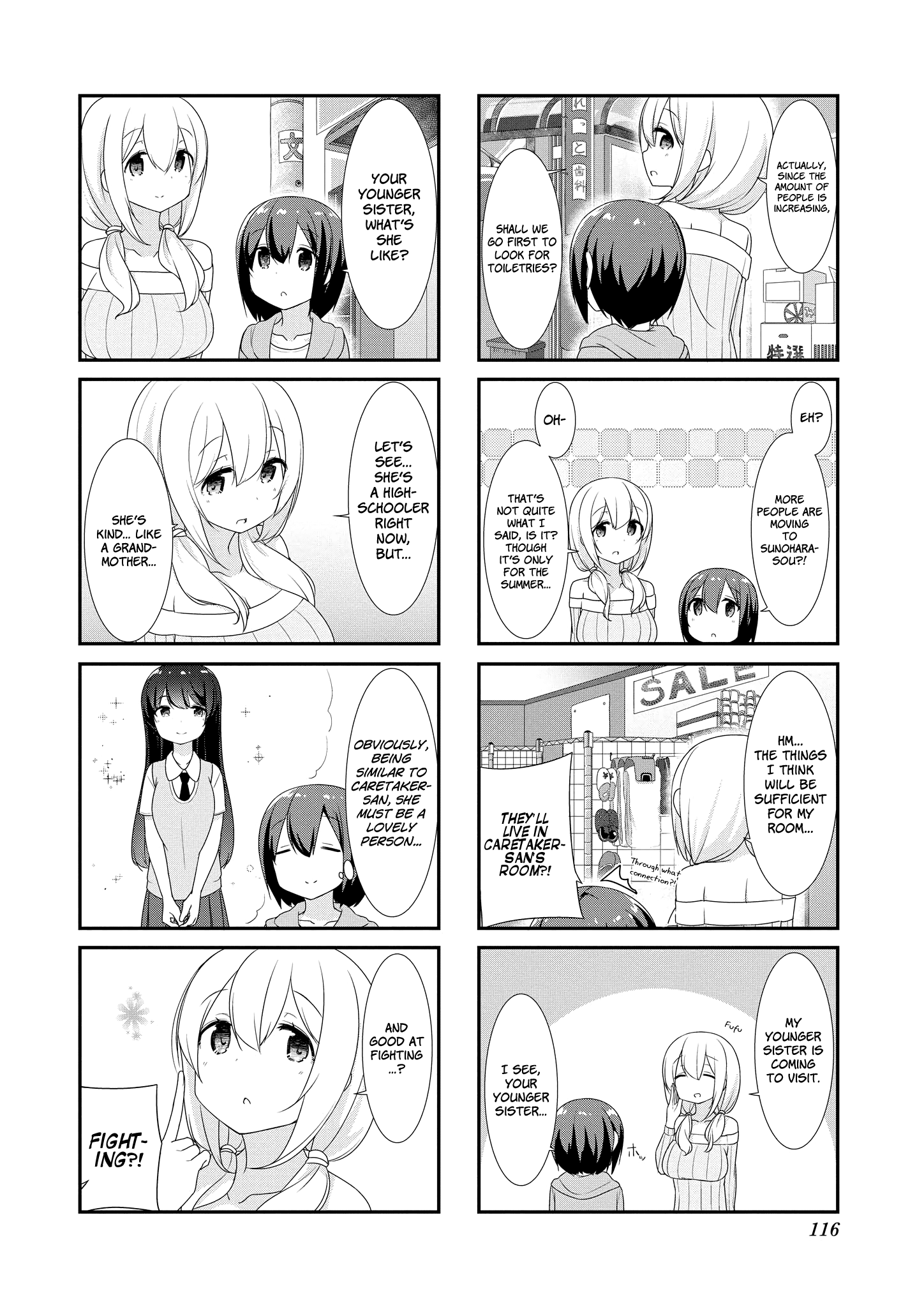 Sunoharasou No Kanrinin-San Chapter 13 #4