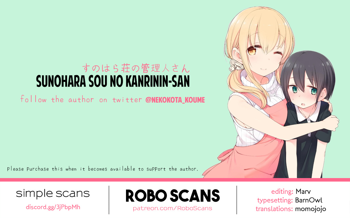 Sunoharasou No Kanrinin-San Chapter 12 #9