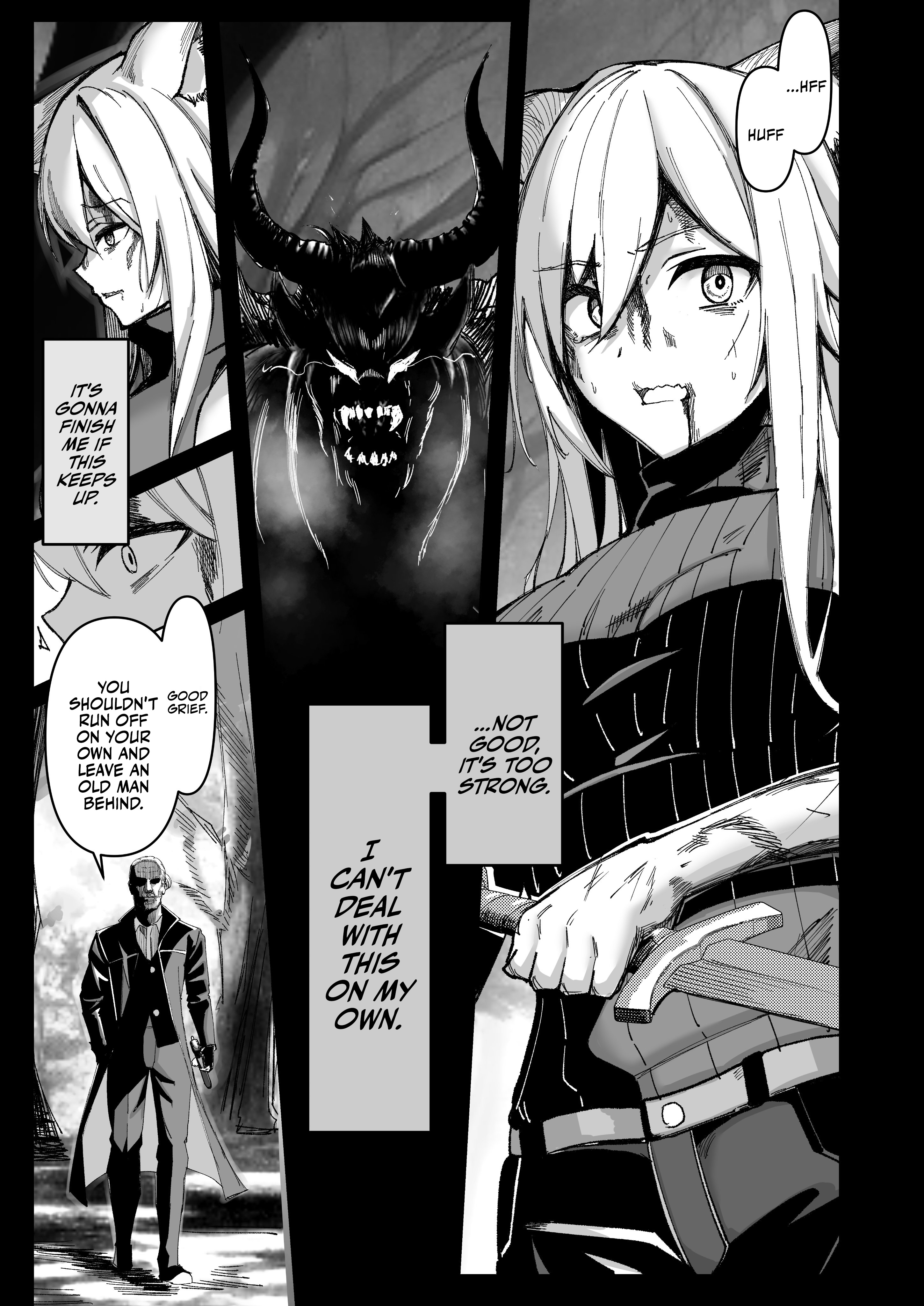 The Old Soldier Never Dies; He Takes On A Beast Girl Chapter 12 #1