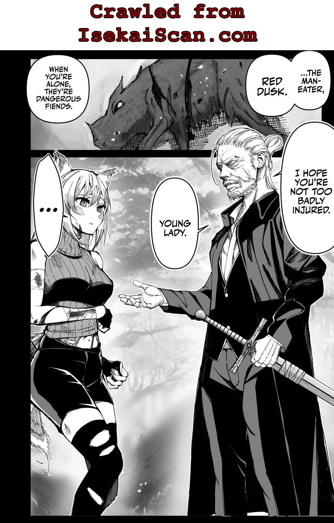 The Old Soldier Never Dies; He Takes On A Beast Girl Chapter 1 #2