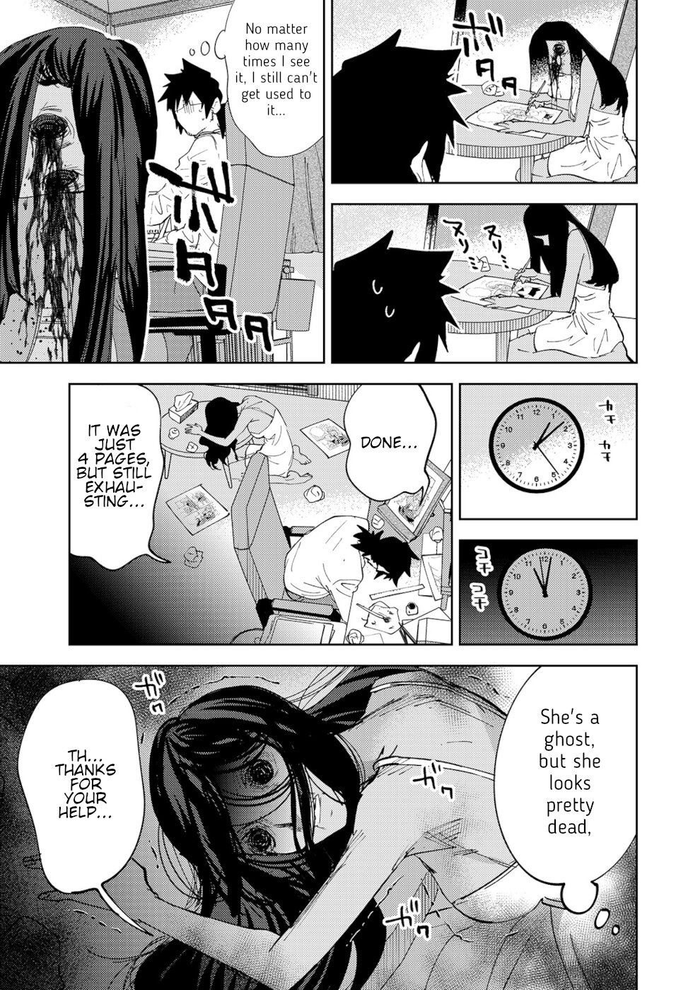 The Unpopular Mangaka And The Helpful Onryo-San Chapter 36 #3