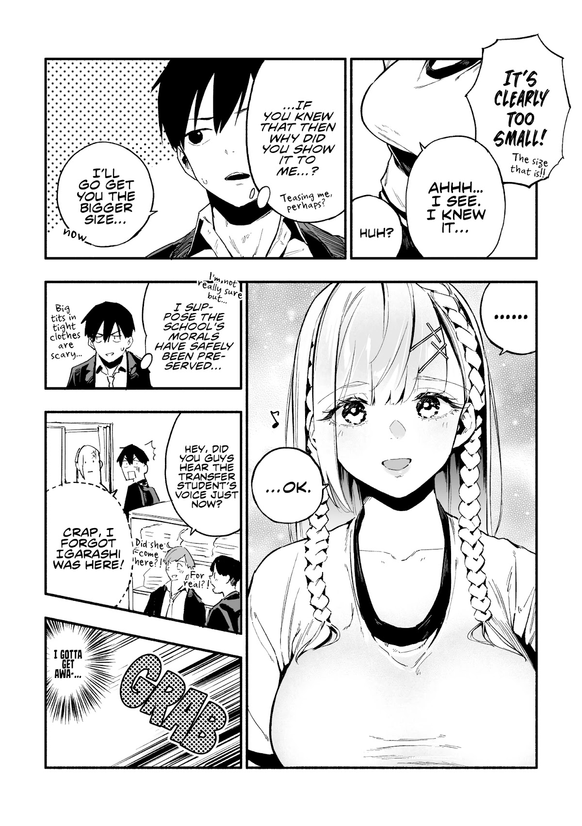 The Angelic Yet Devilish Transfer Student With Big Tits Chapter 4 #3