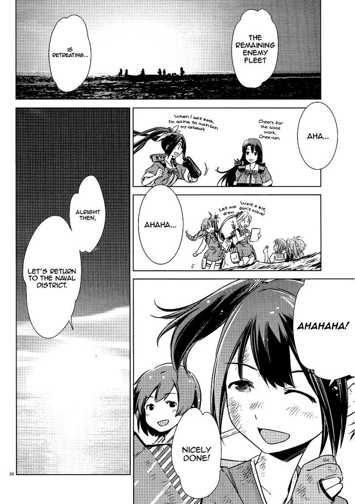 Kantai Collection - Kankore - Itsuka Shizuka Na Umi De Chapter 5 #19