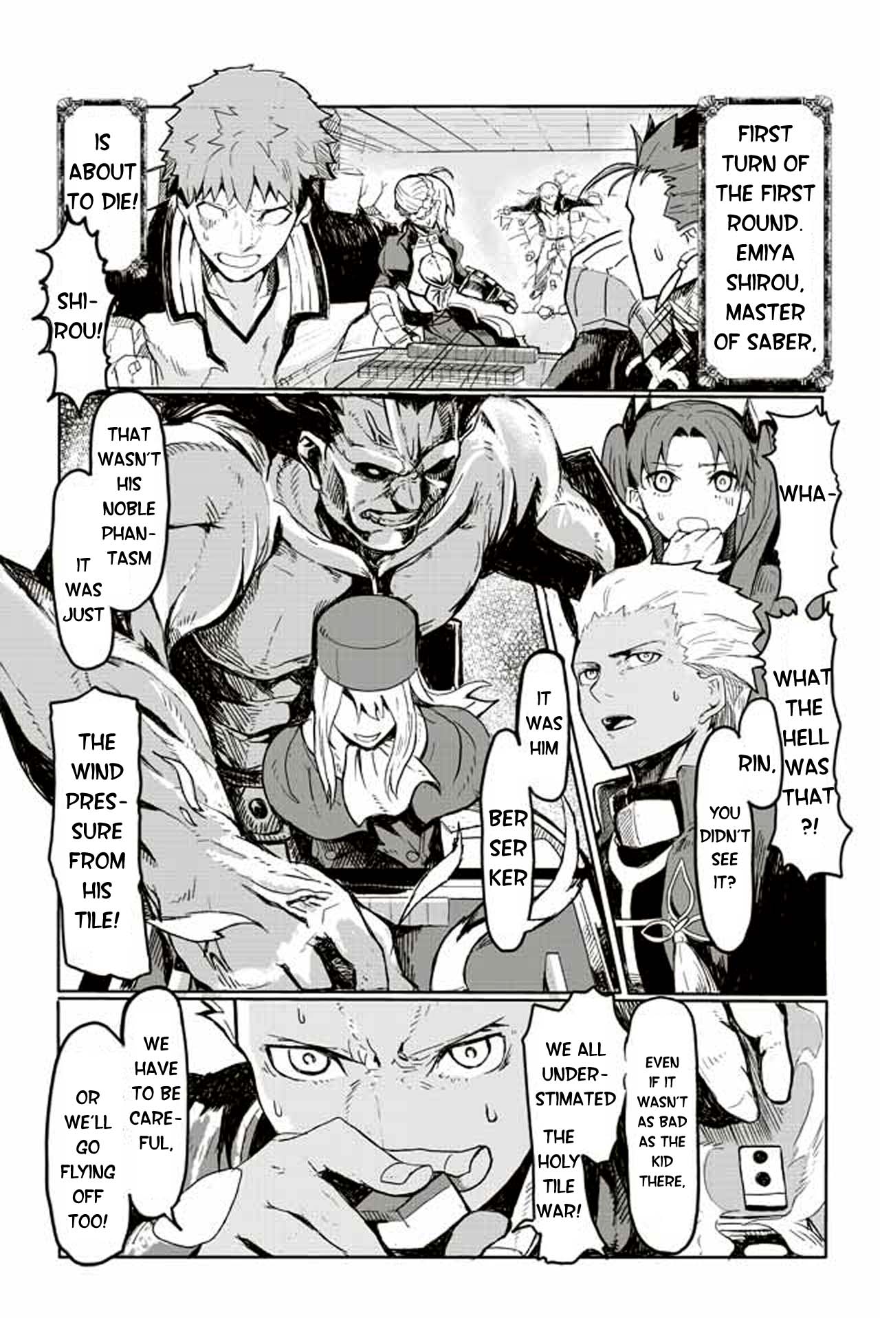 Fate/mahjong Night - Seihai Sensou Chapter 31 #1