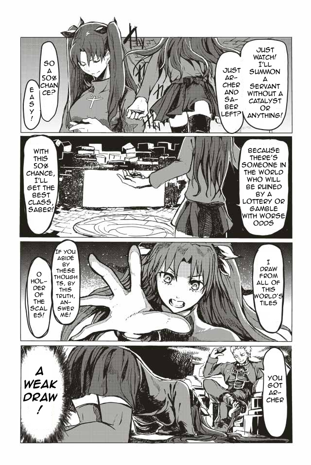 Fate/mahjong Night - Seihai Sensou Chapter 6 #1