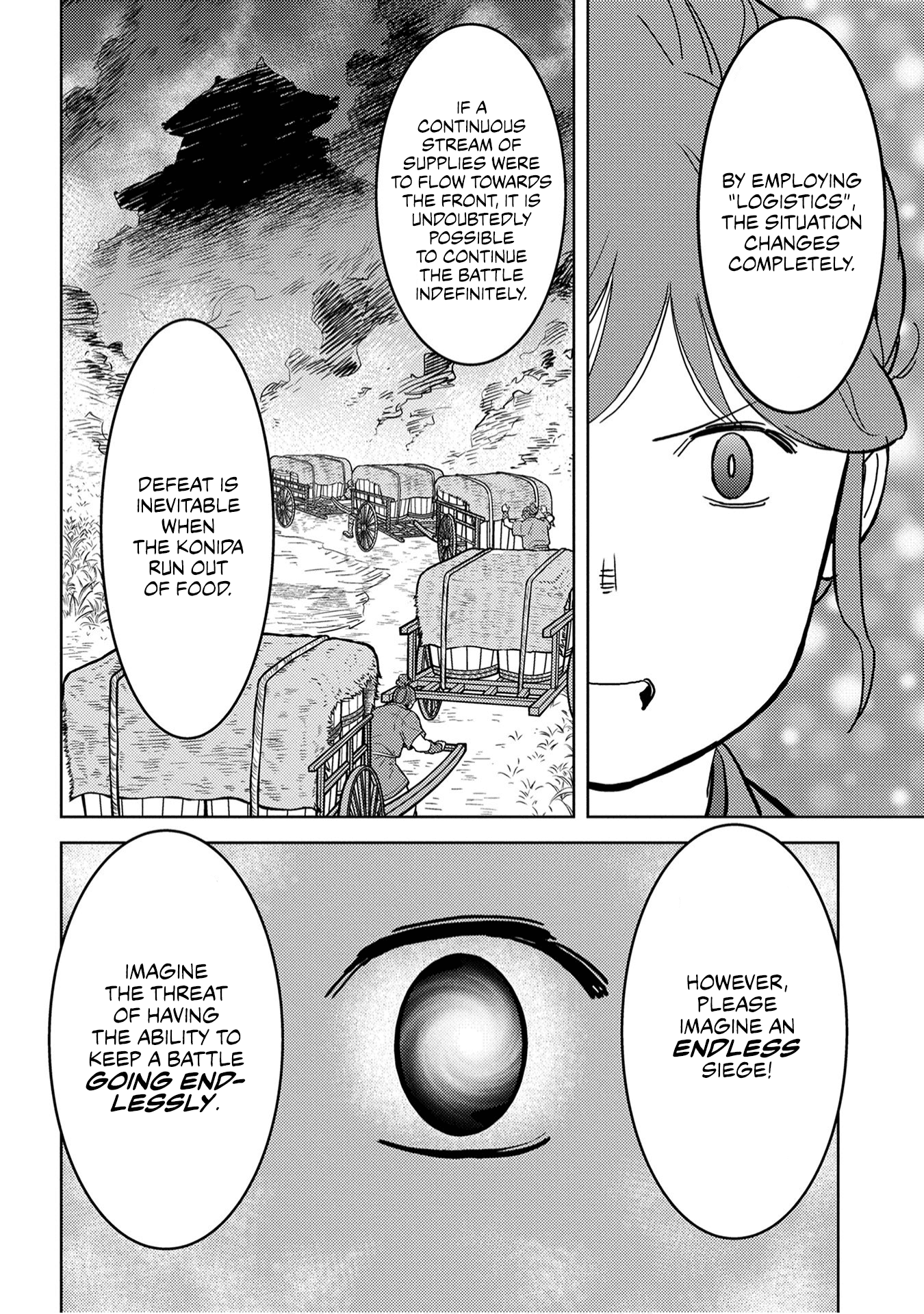 Sengoku Komachi Kuroutan: Noukou Giga Chapter 23 #30