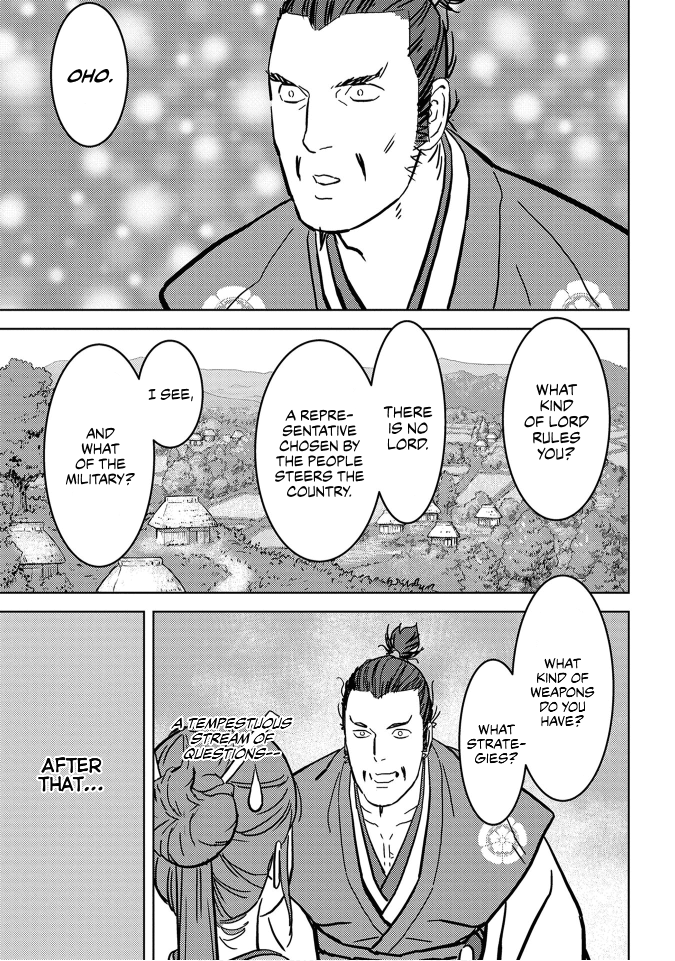 Sengoku Komachi Kuroutan: Noukou Giga Chapter 16 #28