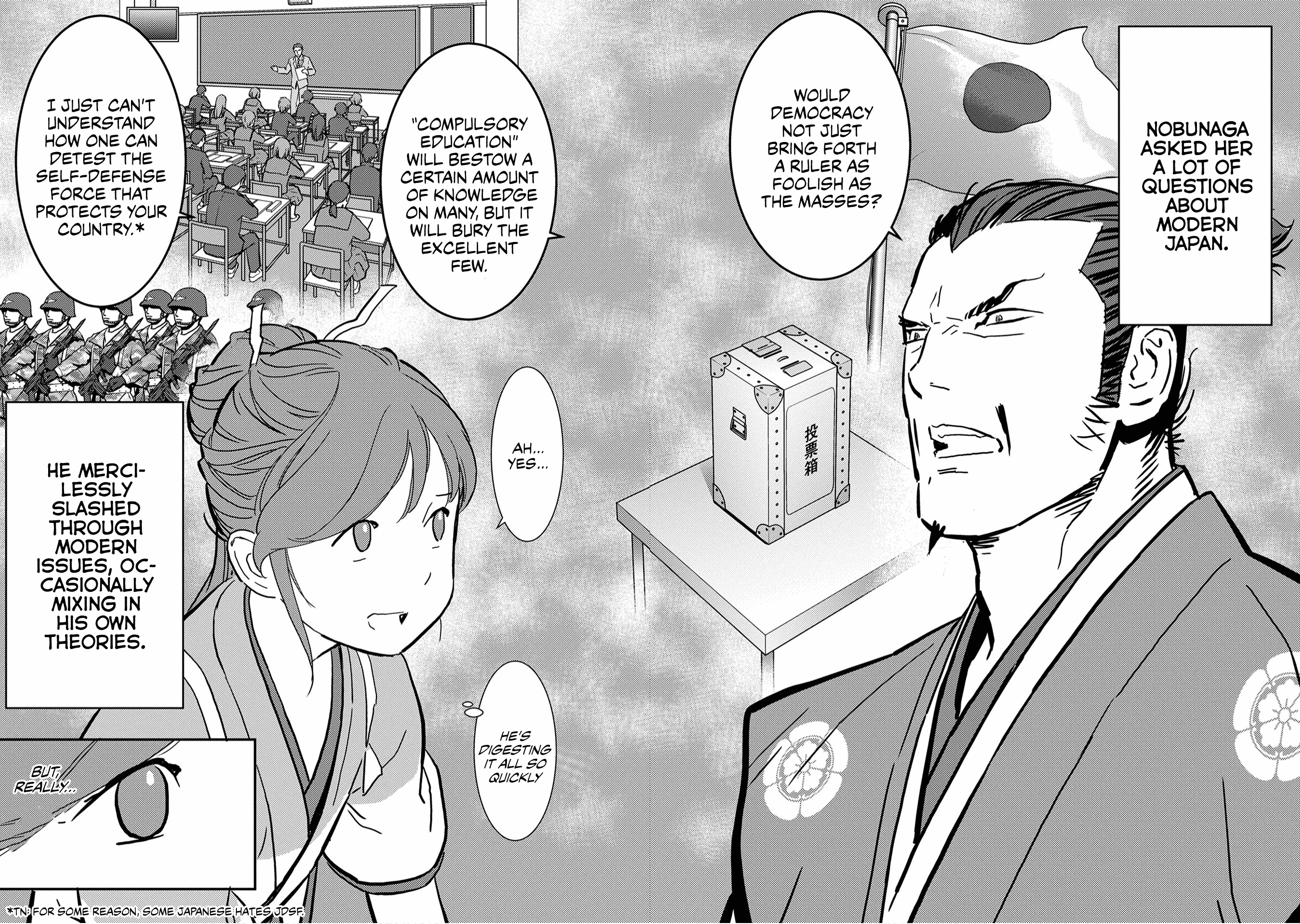 Sengoku Komachi Kuroutan: Noukou Giga Chapter 16 #29