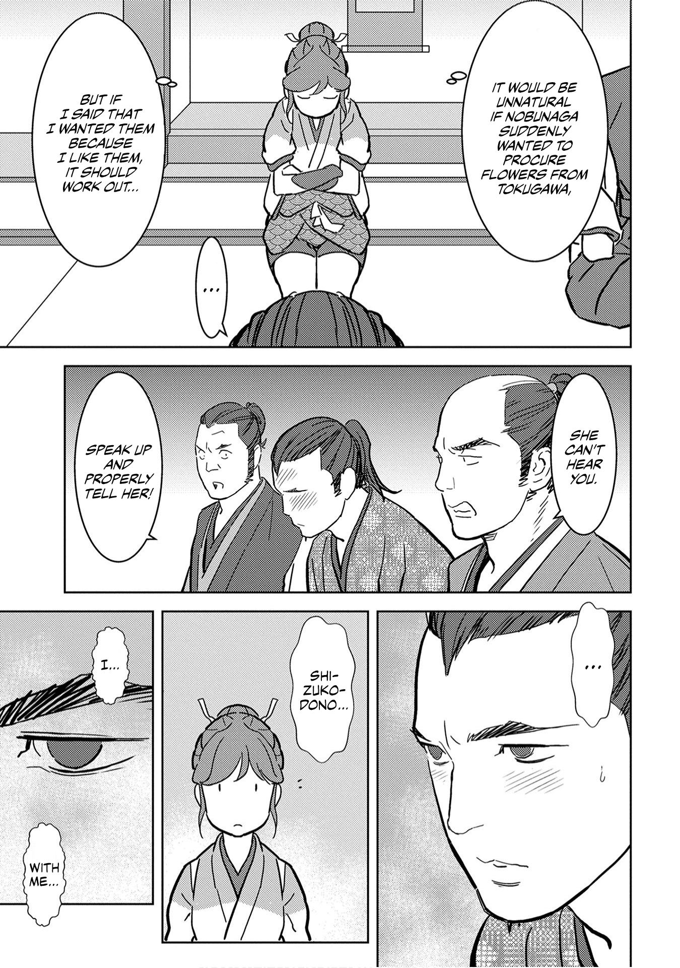 Sengoku Komachi Kuroutan: Noukou Giga Chapter 17 #28