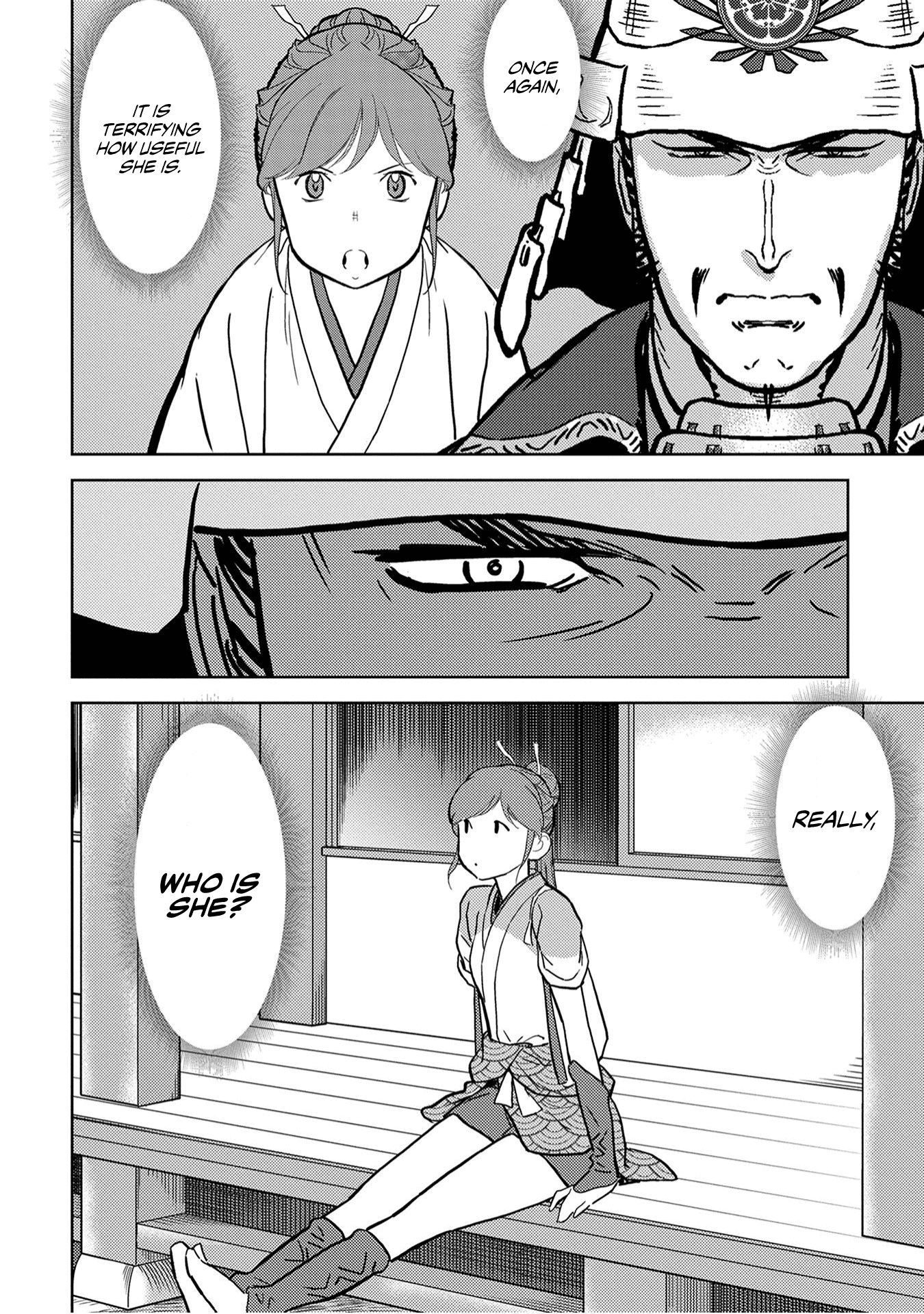 Sengoku Komachi Kuroutan: Noukou Giga Chapter 14 #38