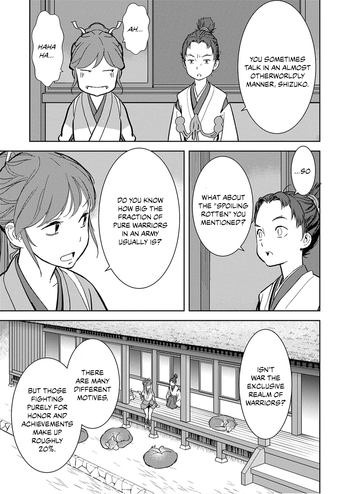 Sengoku Komachi Kuroutan: Noukou Giga Chapter 11 #21