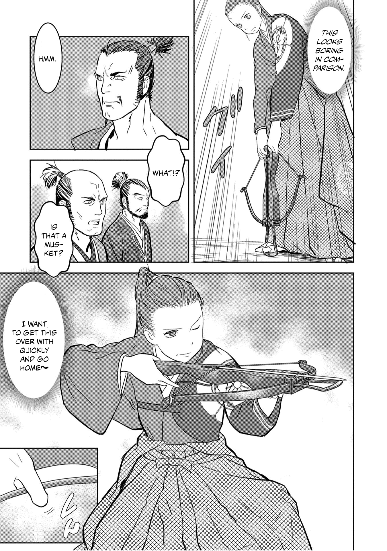 Sengoku Komachi Kuroutan: Noukou Giga Chapter 10 #24