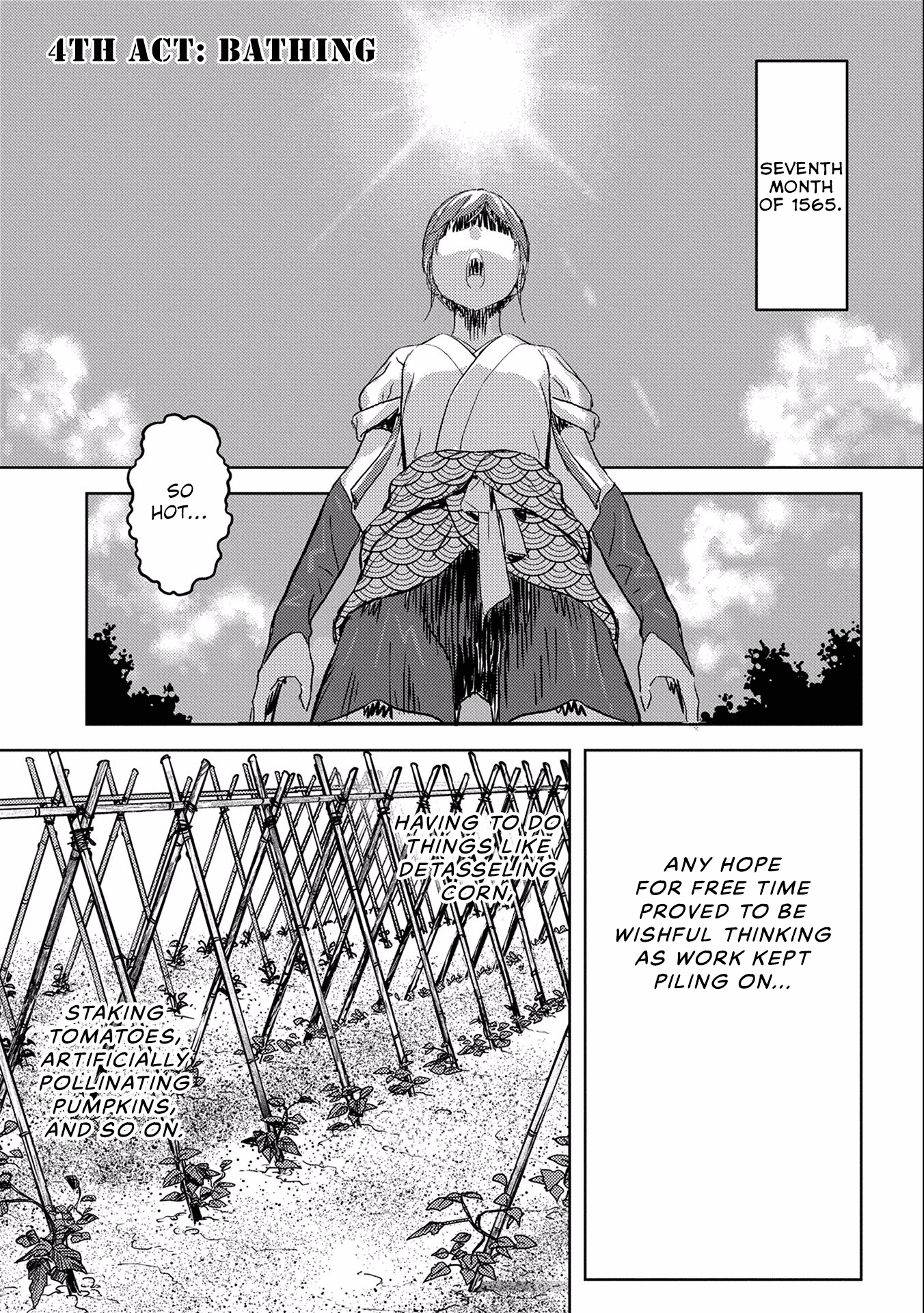 Sengoku Komachi Kuroutan: Noukou Giga Chapter 4 #2