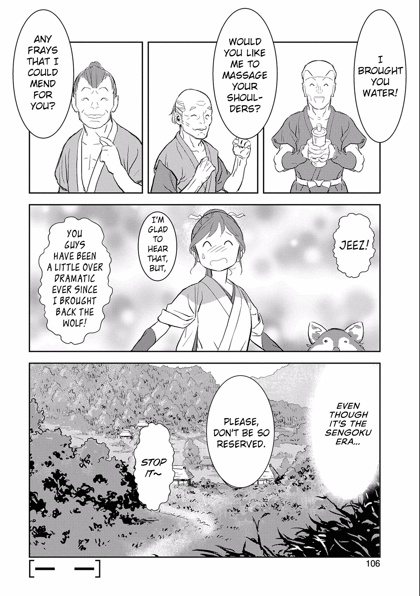 Sengoku Komachi Kuroutan: Noukou Giga Chapter 3 #37