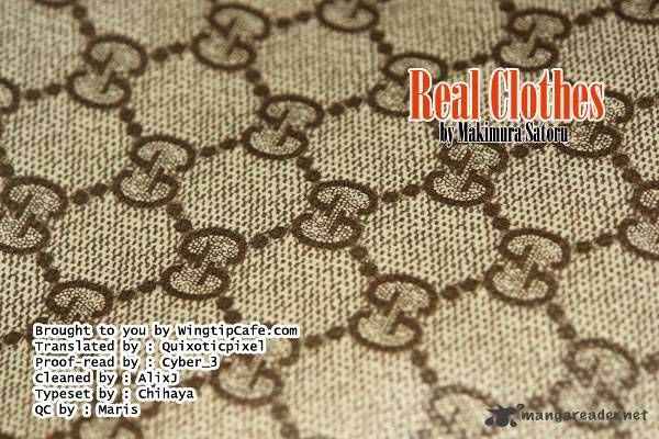Real Clothes Chapter 32 #1