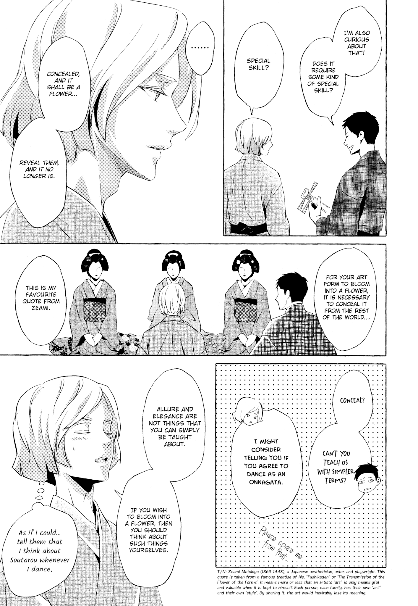 The Flower That Seems To Truly Dance Chapter 3 #34