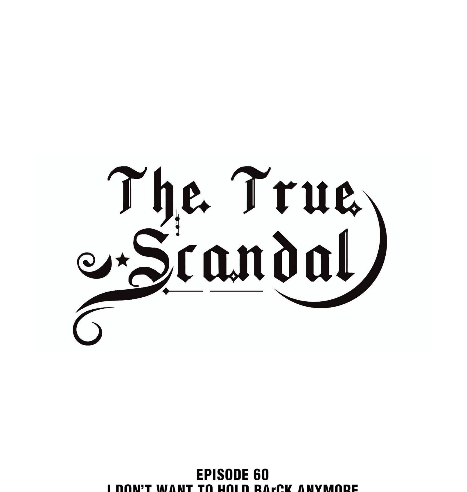 The True Scandal Chapter 60 #1