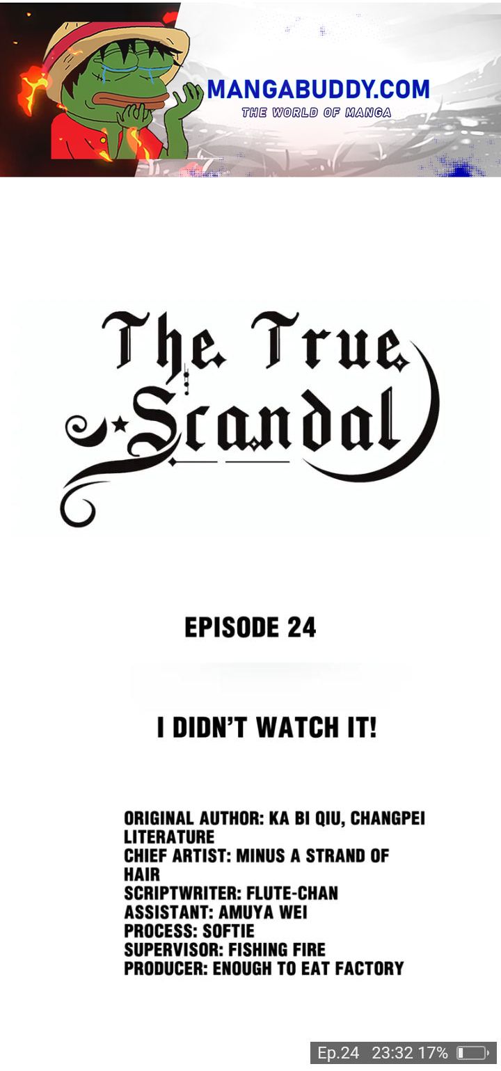 The True Scandal Chapter 24 #1