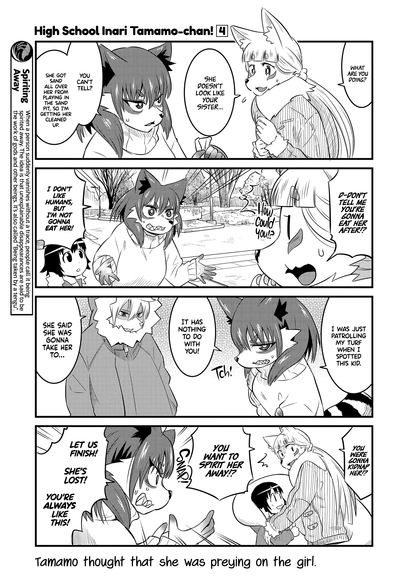 High School Inari Tamamo-Chan! Chapter 50 #3