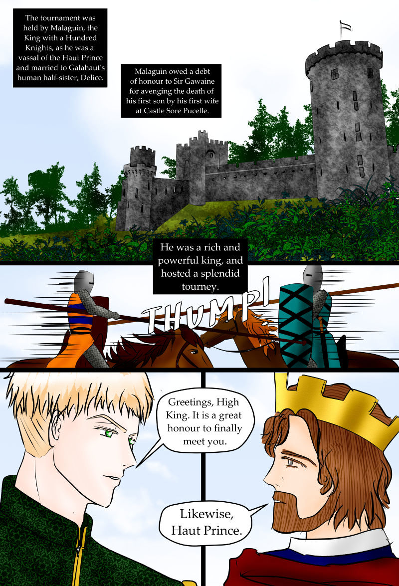 Il Chevalier Mesfais (The Knight Who Sinned) Chapter 4.2 #9