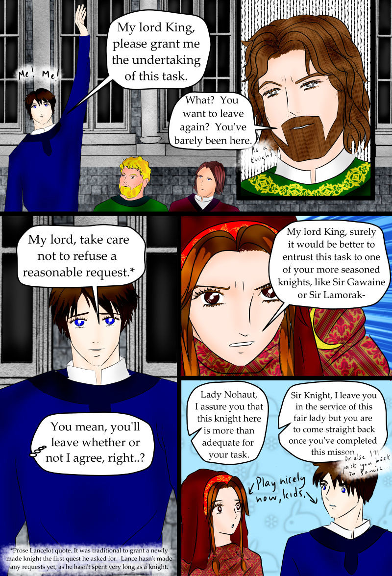Il Chevalier Mesfais (The Knight Who Sinned) Chapter 3.1 #10