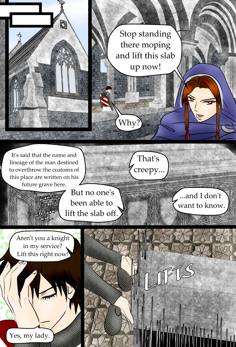 Il Chevalier Mesfais (The Knight Who Sinned) Chapter 3.2 #12
