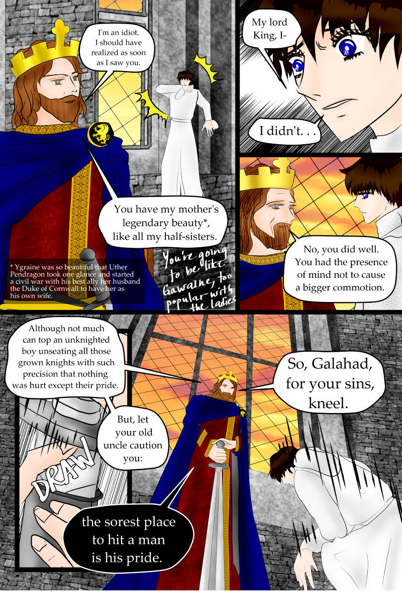 Il Chevalier Mesfais (The Knight Who Sinned) Chapter 1.5 #4