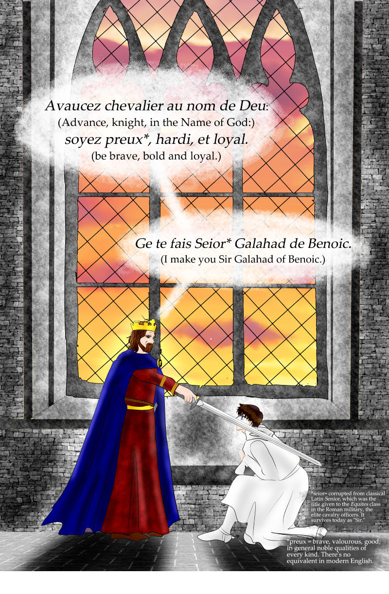 Il Chevalier Mesfais (The Knight Who Sinned) Chapter 1.5 #5