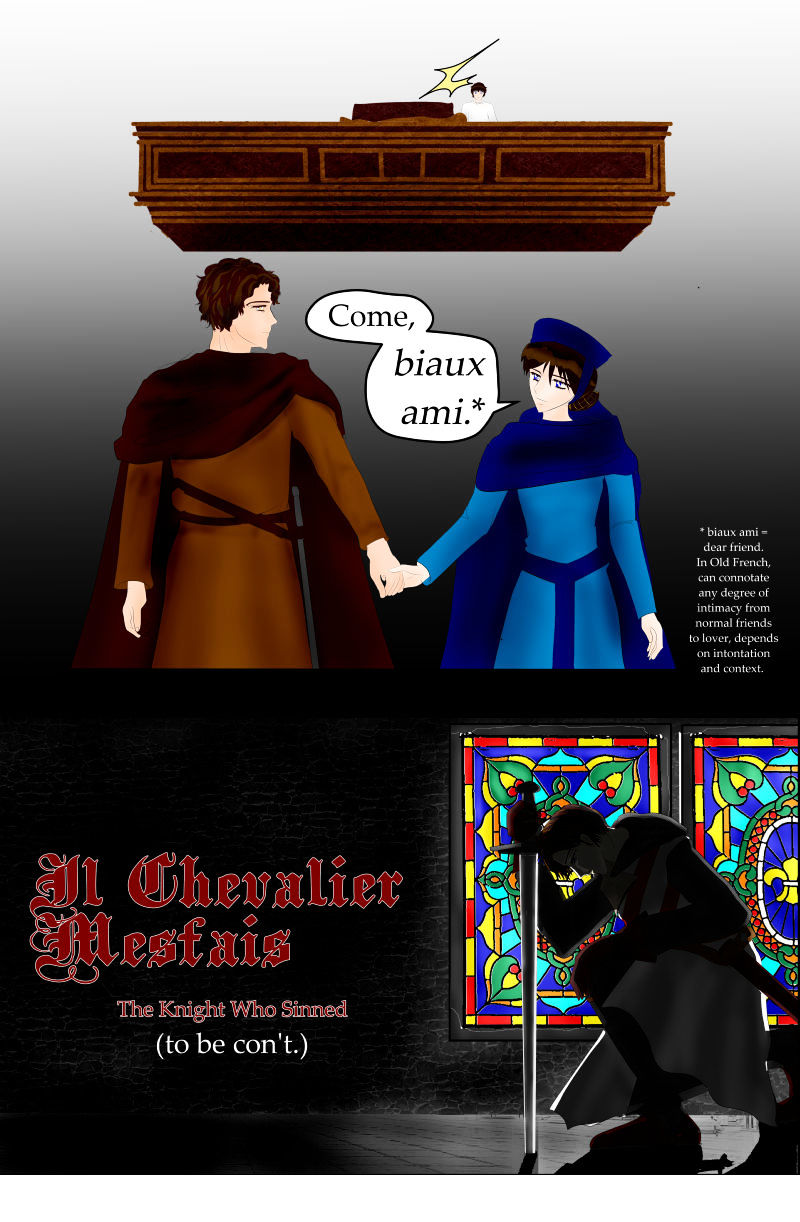 Il Chevalier Mesfais (The Knight Who Sinned) Chapter 1.5 #16