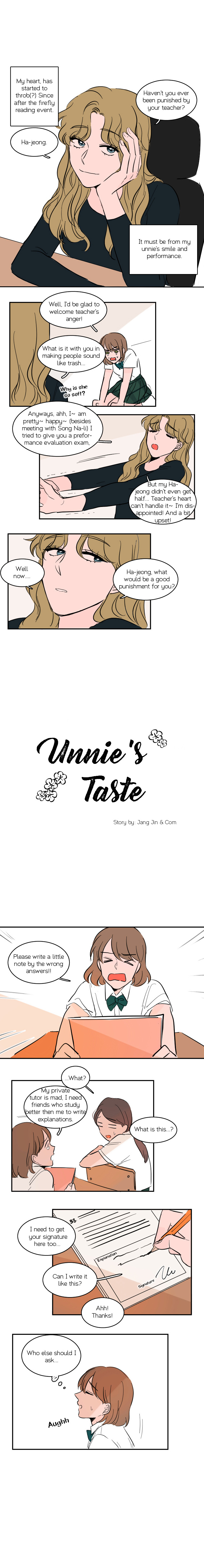 Unnie's Taste Chapter 8 #3