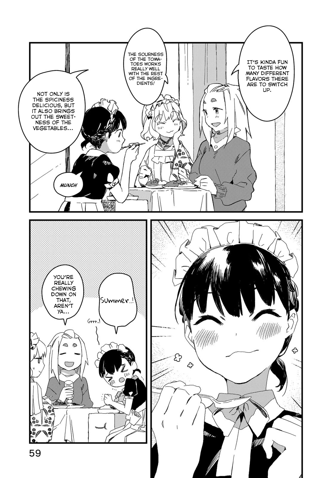 Maid-San Wa Taberu Dake Chapter 34 #12