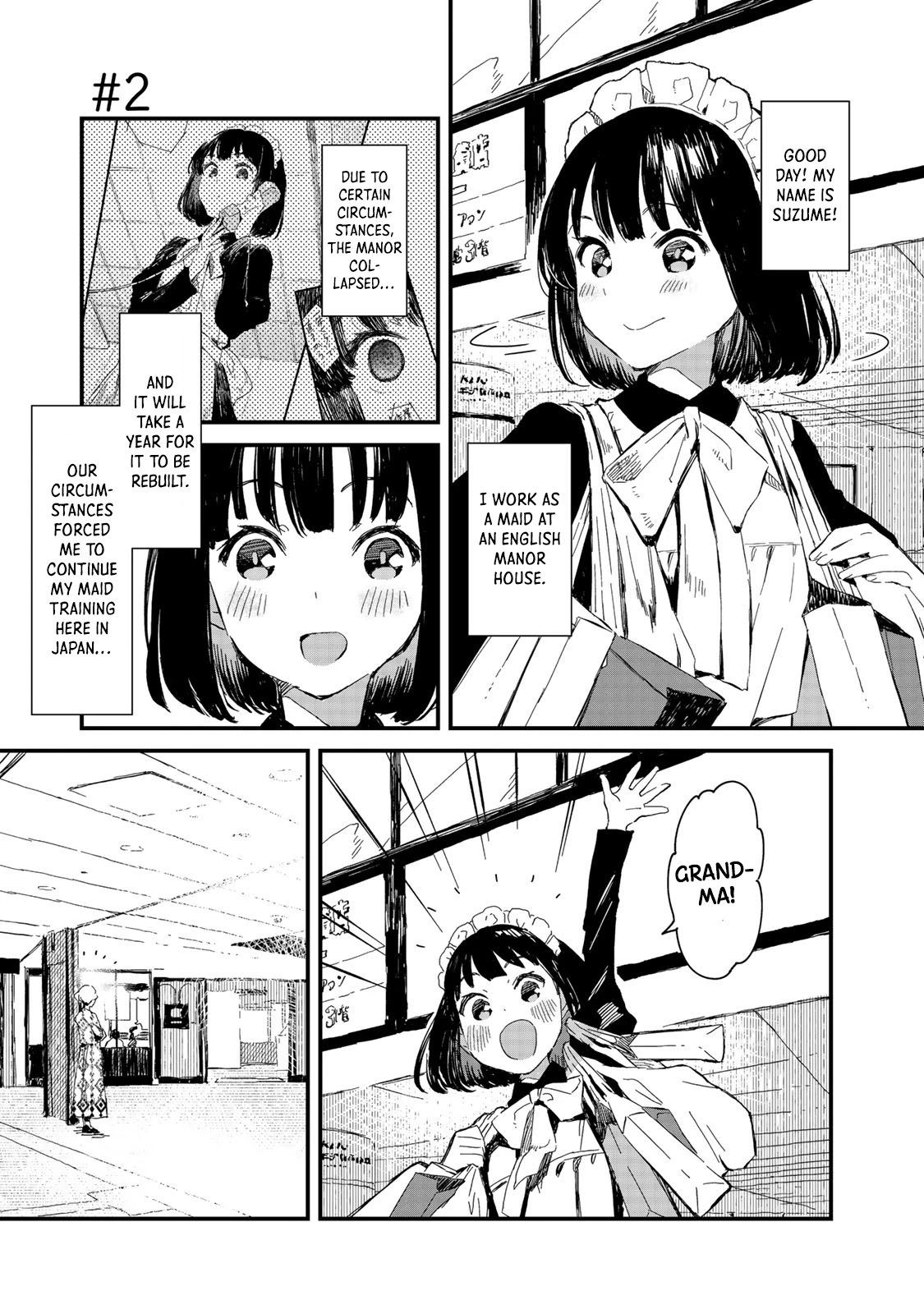 Maid-San Wa Taberu Dake Chapter 2 #1