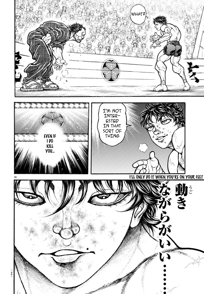 Baki Dou Chapter 184 #16