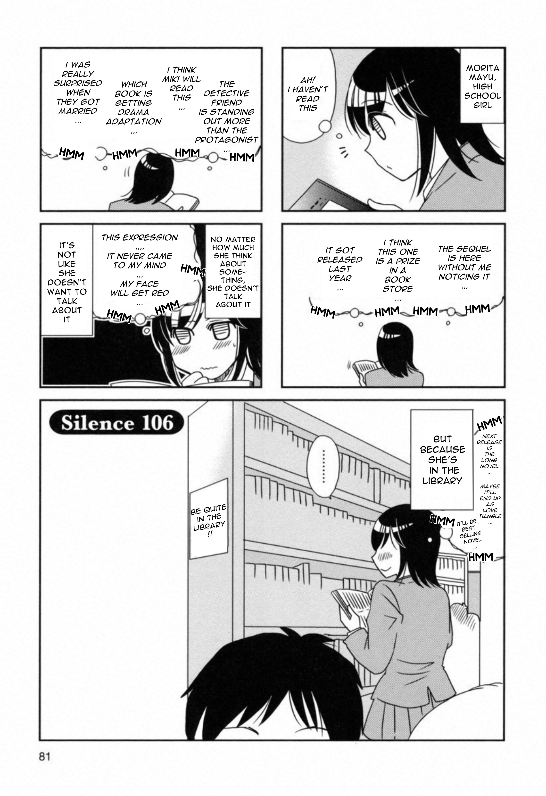 Morita-San Wa Mukuchi Chapter 106 #1