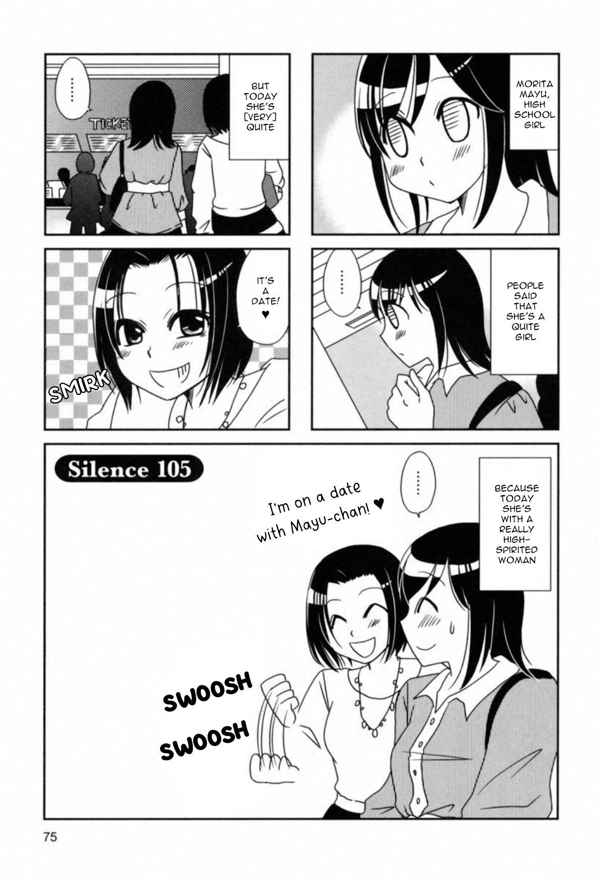 Morita-San Wa Mukuchi Chapter 105 #1