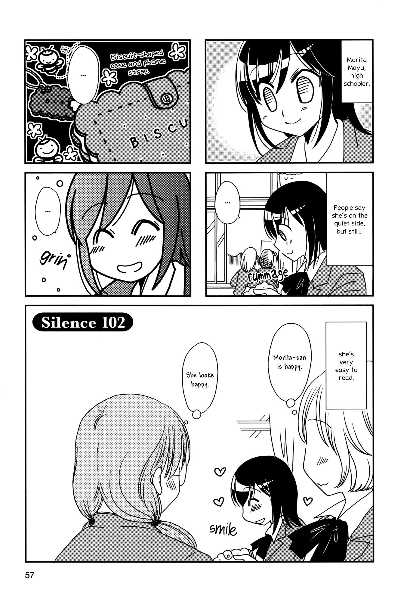 Morita-San Wa Mukuchi Chapter 102 #1