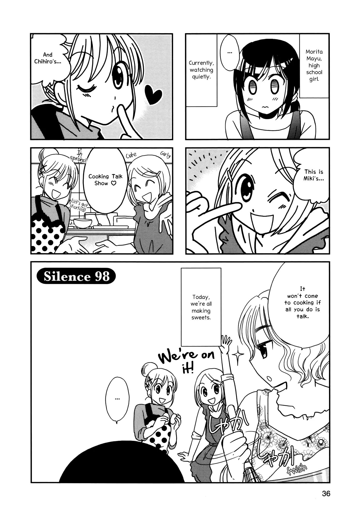 Morita-San Wa Mukuchi Chapter 98 #1